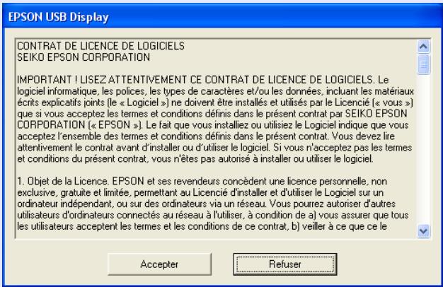 EPSON EB-S62 - L'installation du pilote démarre automatiquement. - 1