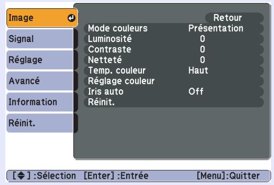 EPSON EB-S62 - Menu image - 1
