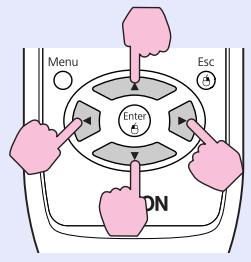 EPSON EB-W6 - Utilisation de la souris sans fil (EB-W6 uniquement) - 1