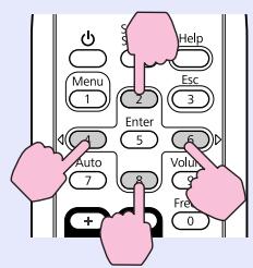 EPSON EB-W6 - Déplacement du pointeur de la souris - 1