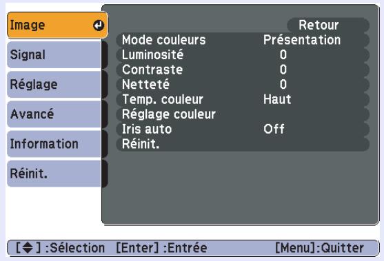 EPSON EB-X6 - Menu Image - 1
