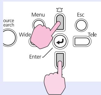 EPSON EB-X6 - Sélectionnez un élément de menu. - 5