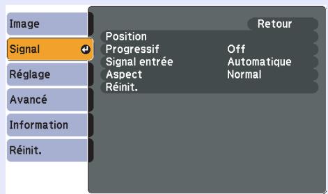 EPSON EB-X6 - Menu Signal - 3