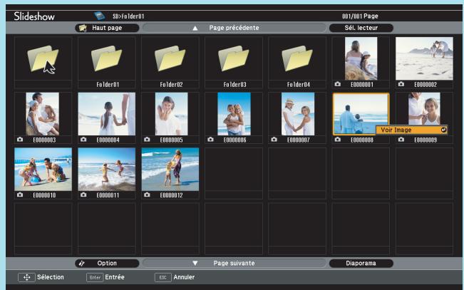 EPSON EB-X6 - Appuyez sur le bouton [Enter]. - 2