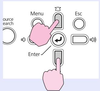 EPSON EB-X6 - Sélectionnez un élément de menu. - 4