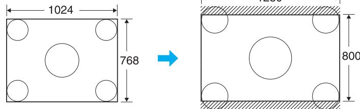 EPSON EB-X6 - ■ Modification du rapport L/H d'images d'ordinateur/HDMI (pour le modèle EB-W6) - 5