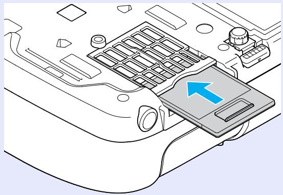 EPSON EB-X6 - Installez le nouveau filtre à air. - 1