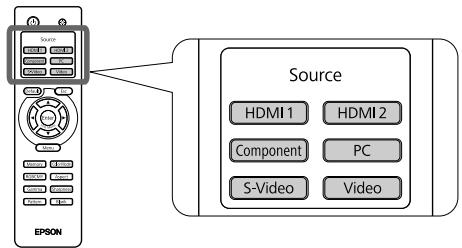 EPSON EH-TW3800 - Si les images prévues ne sont pas projetées - 1