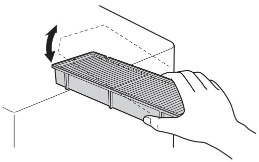 EPSON EH-TW3800 - Retirez le filtre à air. - 2