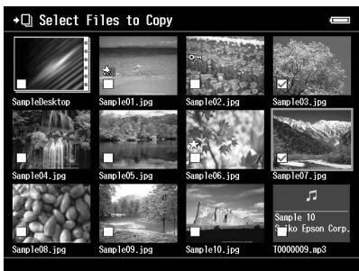 EPSON P-7000 - Remarque : - 1