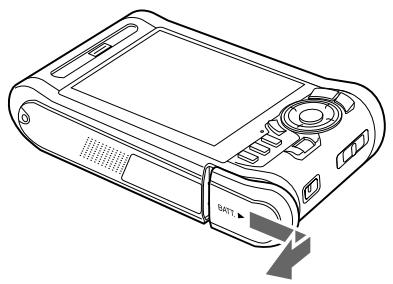 EPSON P-7000 - Installation de la batterie - 1