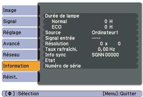 EPSON EB-1830 - Ordinateur/Ordinateur1/ Ordinateur2/HDMI - 1