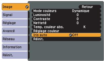 EPSON EB-1830 - Menu de Configuration - 17