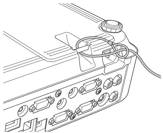EPSON EB-1830 - Installation du cable antivol - 1
