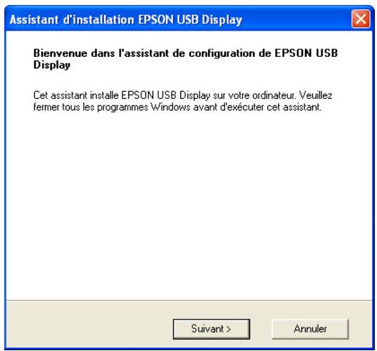 EPSON EB-1830 - L'installation du pilote démarre automatiquement. - 1