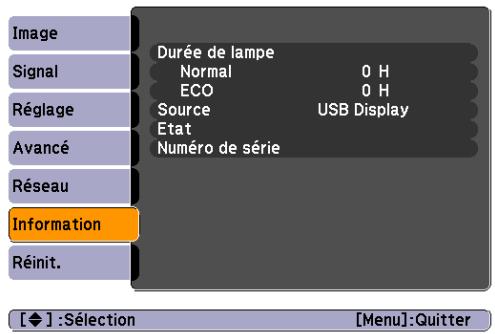 EPSON EB-1830 - USB Display/USB1/USB2/USB/LAN - 1