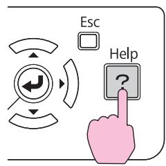 EPSON EB-1830 - Utilisation du panneau de commande - 1