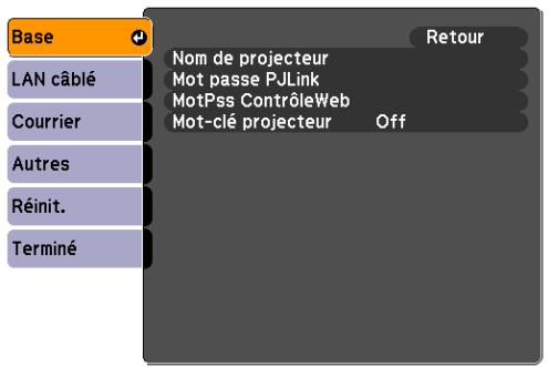 EPSON EB-1830 - Menu Base - 1
