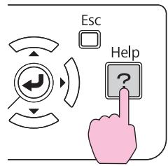 EPSON EB-1915 - Utilisation du panneau de commande - 1