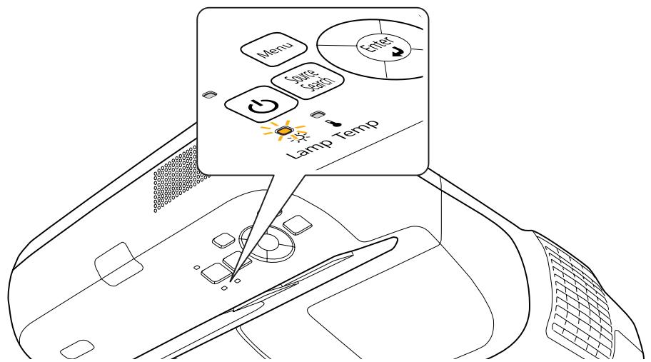 EPSON EB-460 - Péridicité de remplacement de la lampe - 2