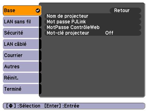 EPSON EB-460 - Menu Base - 1