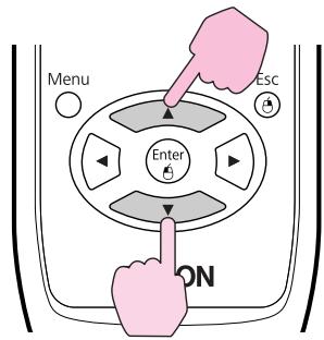 EPSON EB-825 - Selectionnez un élément de menu. - 2