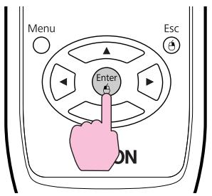 EPSON EB-825 - Utilisation de la Telecommande - 1