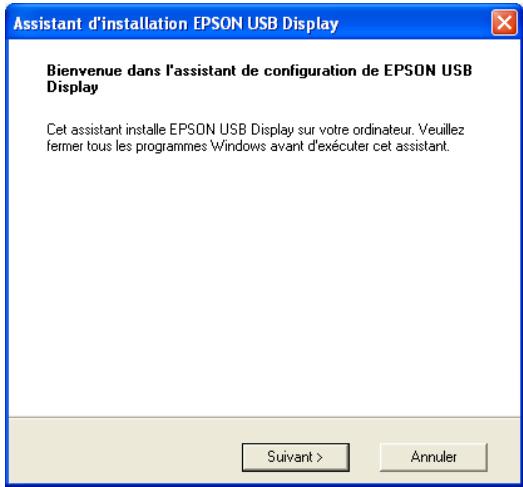 EPSON EB-825 - L'installation du pilote démarre automatiquement. - 1