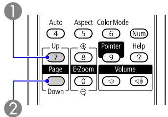 EPSON EB-825 - Basculement entre écrans PowerPoint - 1