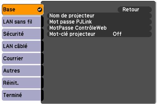 EPSON EB-825 - Menu Base - 1