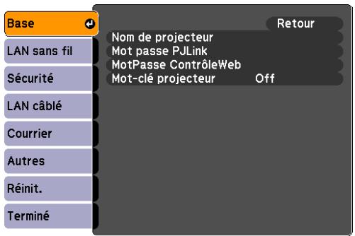 EPSON EB-84 - Menu Base - 1