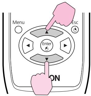 EPSON EB-84 - Selectionnez un élément de menu. - 2