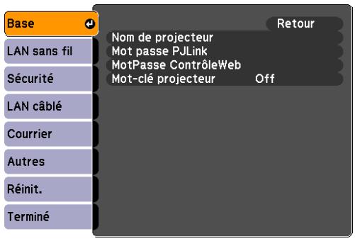 EPSON EB-85 - Menu Base - 1