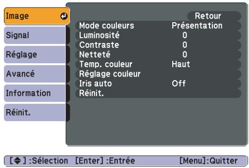 EPSON EB-S7 - Menu Image - 1