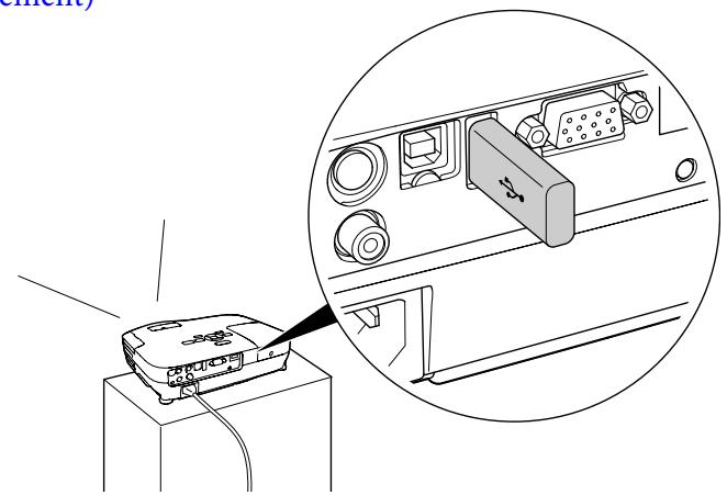 EPSON EB-S72 - Projection d'images JPEG sur un périphérique USB ou un appareil photo numérique sans utiliser un ordinateur - 1