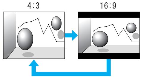 EPSON EB-S72 - Modification du rapport L/H pour les images provenant d'équipements vidéo - 1
