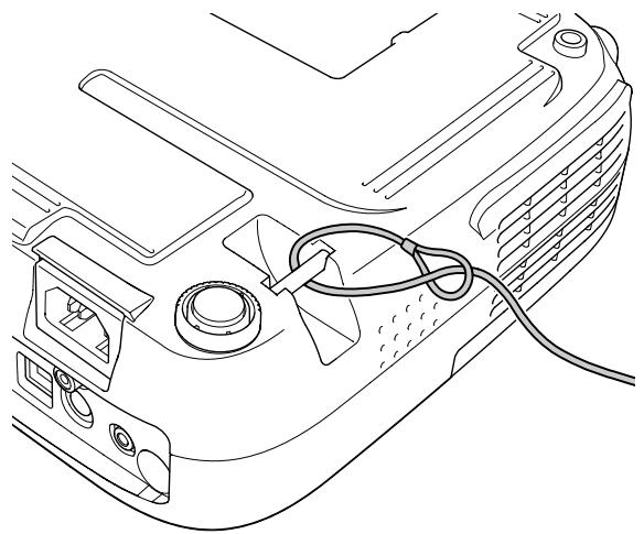 EPSON EB-S72 - Installation du câble antivol - 1