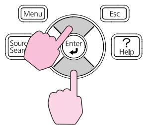 EPSON EB-S72 - Appuyez sur le bouton [Help]. - 6