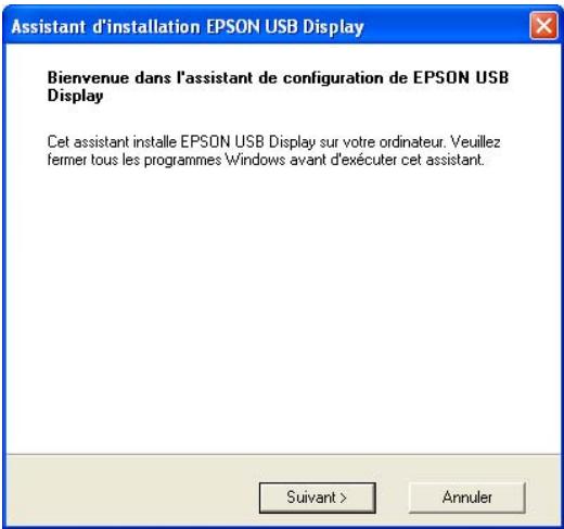 EPSON EB-S72 - L'installation du pilote démarre automatiquement. - 1