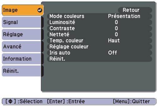EPSON EB-S72 - Menu Image - 1