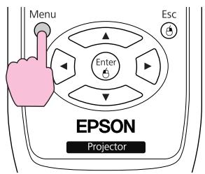 EPSON EB-W8 - Procédure - 2