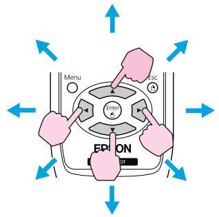EPSON EB-W8 - Agrandissement d'une Partie de l'Image (E-Zoom) - 4