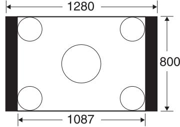 EPSON EB-W8 - Modification du rapport L/H pour les images d'ordinateurs (EB-W8/W7) - 2