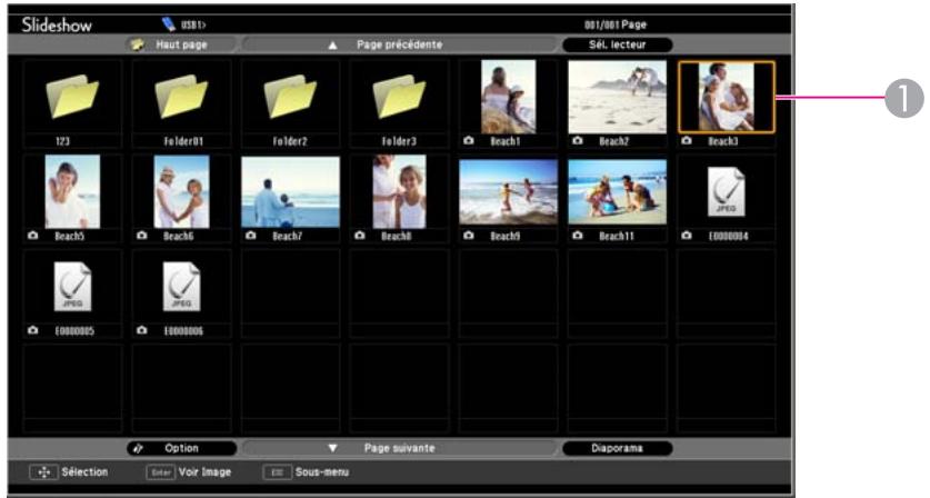 EPSON EB-W8 - Procédure - 2