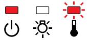 EPSON EB-W8 - Signification des Témoins - 7