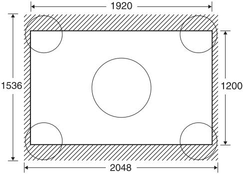EPSON EB-Z8050W - Modification du rapport L/H pour les images d'ordinateurs - 15