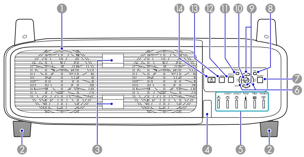 EPSON EB-Z8050W - Interface - 2