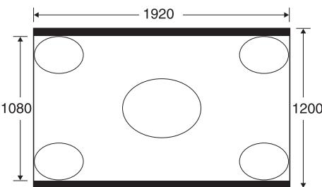 EPSON EB-Z8050W - Modification du rapport L/H pour les images d'ordinateurs - 5