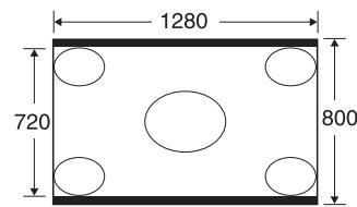 EPSON EB-Z8050W - Modification du rapport L/H pour les images d'ordinateurs - 6