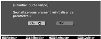 EPSON EH-TW2900 - Sélectionnez "Oui" puis appuyez sur (Enter). - 1